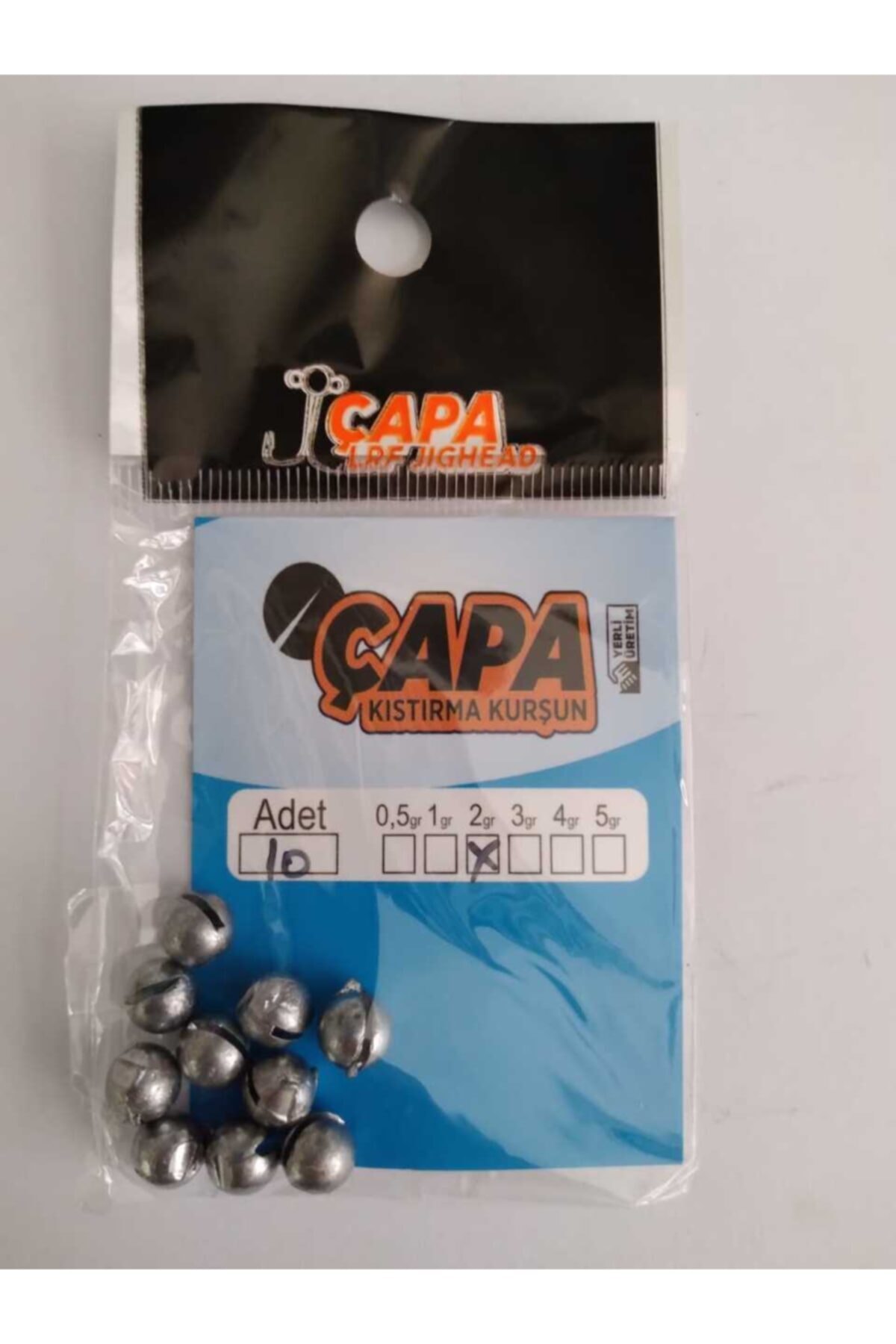 ÇAPA Kıstırma Kurşun 1gr