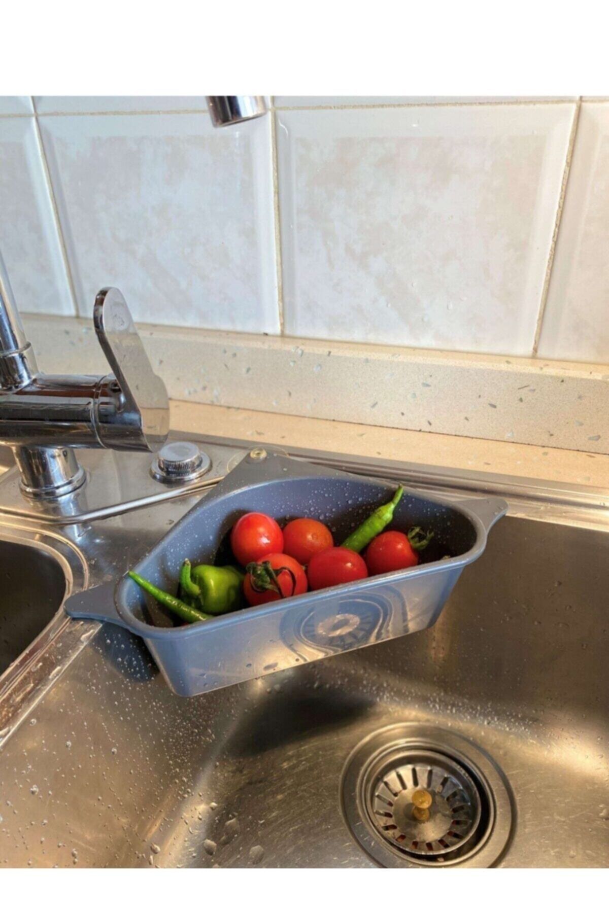 Meleni Home Vantuzlu Lavabo Içi Süzgeci - Çöp Süzgeci