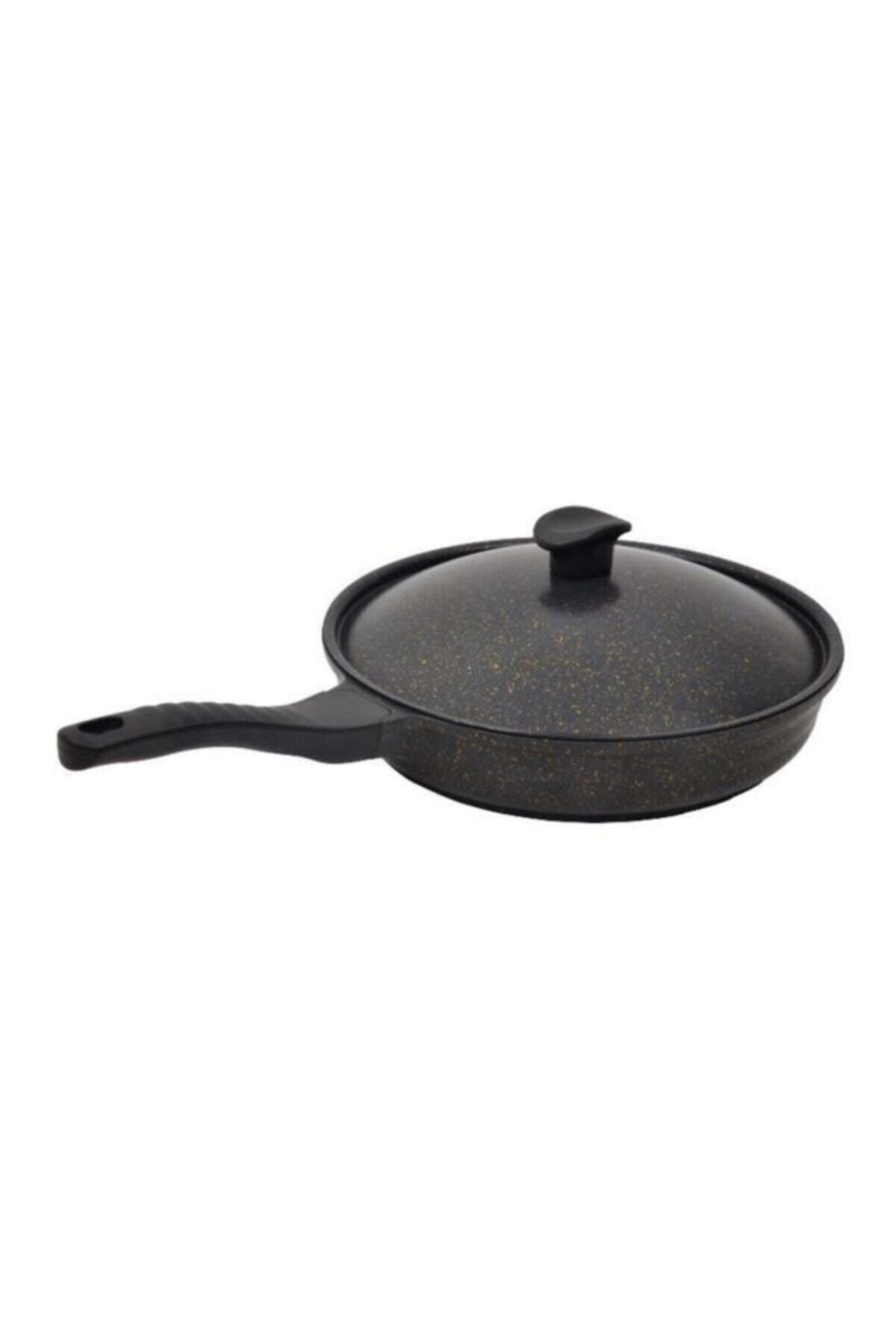 NURGAZ Granit Döküm Kamp Tavası 28 Cm