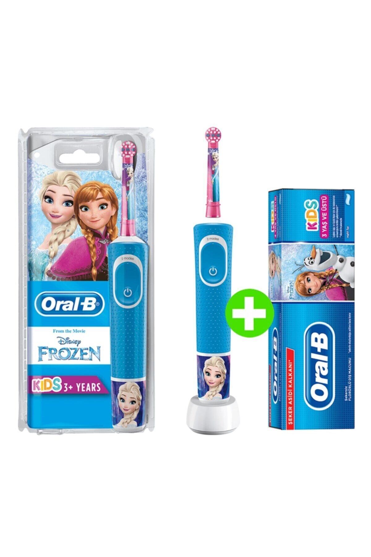 OralB Çocuklar Için Şarj Edilebilir Diş Fırçası + 75 Ml Diş Macunu