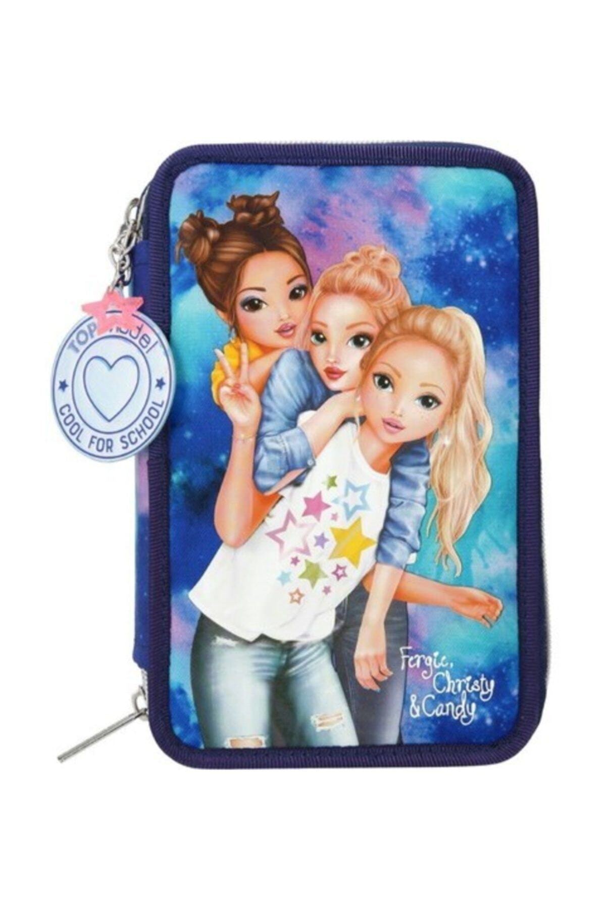 Top Model Fergie Christy Şeker Üç Bölmeli Kalemlik