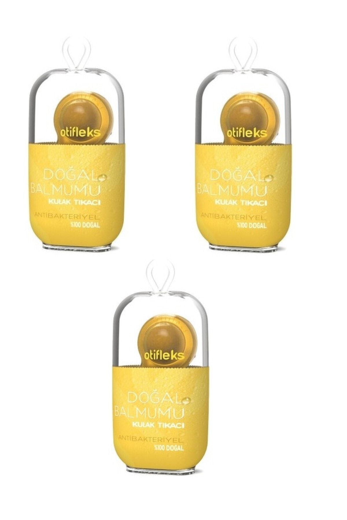 OTİFLEKS Doğal Balmumu Kulak Tıkacı 4'lü X3 Adet