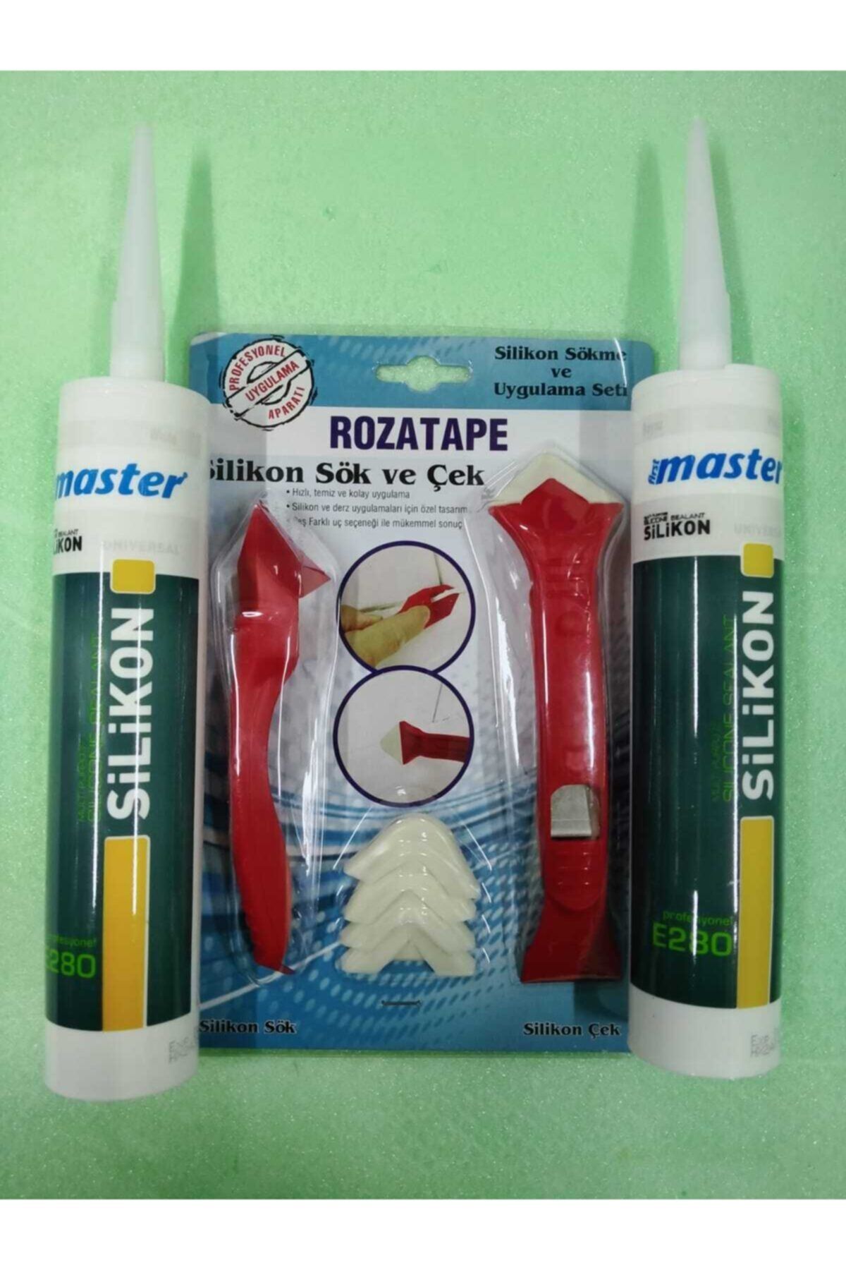 Master Silikon Sokucu Kazıyıcı Ve Cekıcı Ikı Adet Sılıkon