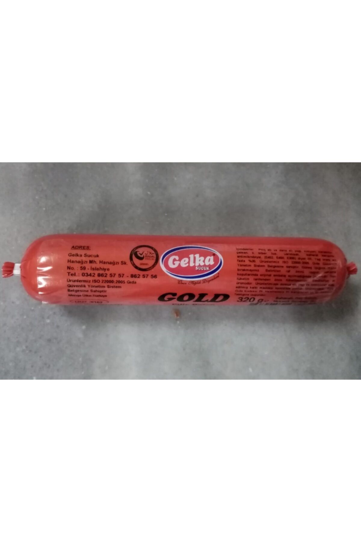 Gelka Sucuk Gelka Gold Piliç Baton Salam (320 GR.)