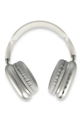 Max Kablosuz Bluetooth 5.0 Edr Mikrofonlu Kulak Üstü Kulaklık Beyaz Image 0