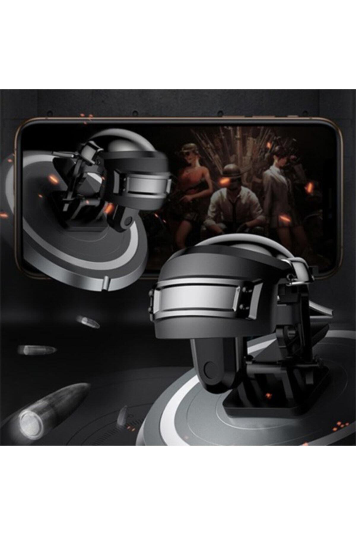 Baseus Gamo Ga03 L1r1 Gamepad Oyun Ateşleyici Tetik Level 3 Helmet Pubg Gadget