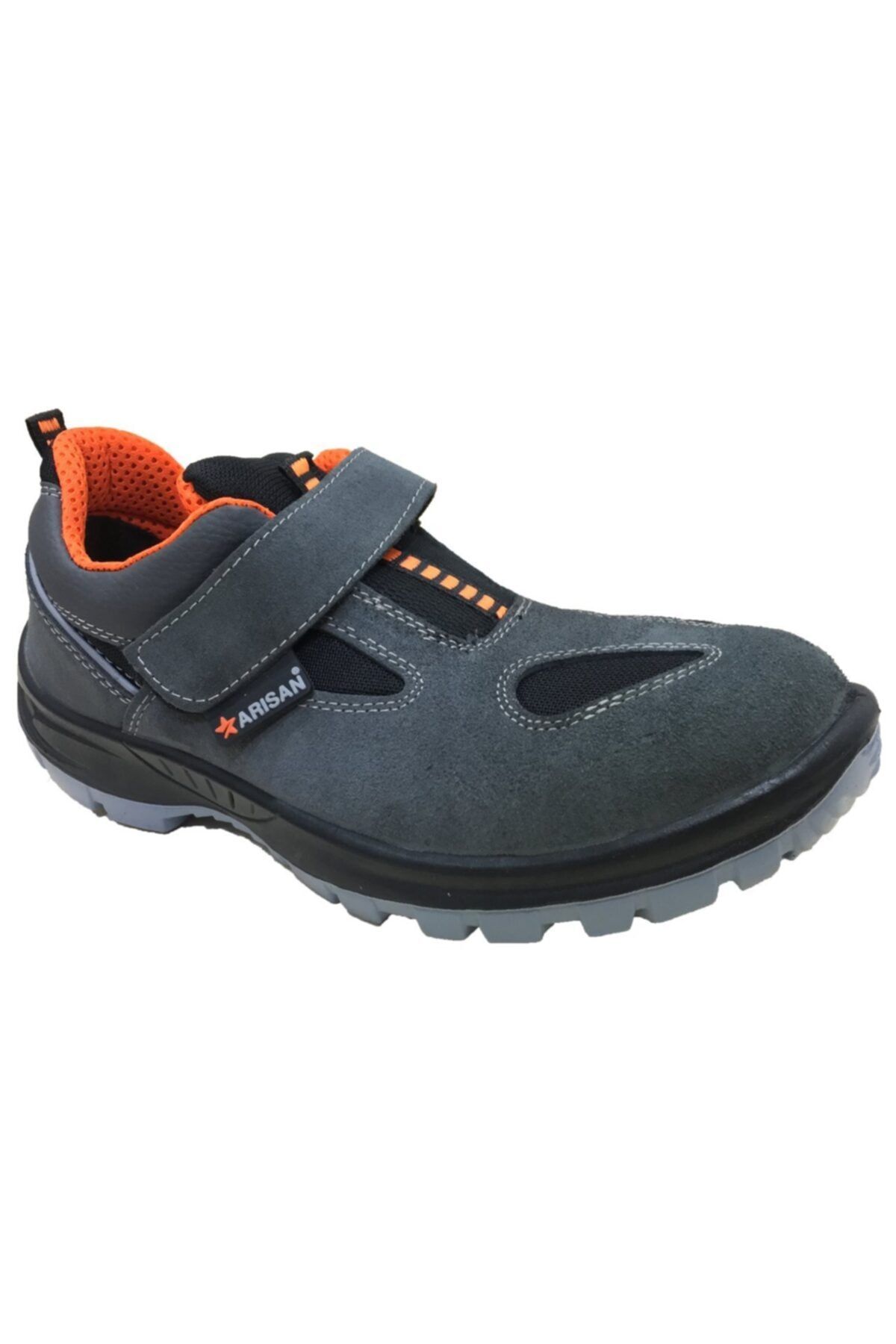 ARISAN 1021 Süet Iş Ayakkabı Gri S1 No:45