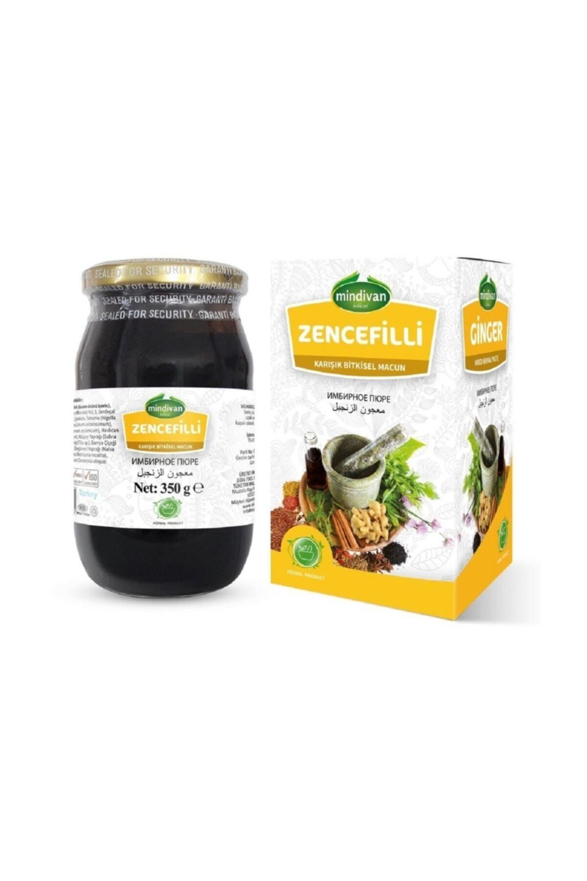 Mindivan Zencefilli Macun Kış Macunu 350 Gr.