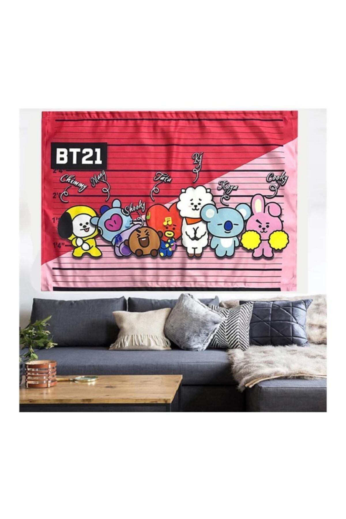 Köstebek 70 X 100 cm Bt21 Olağan Şüpheliler Duvar Halısı