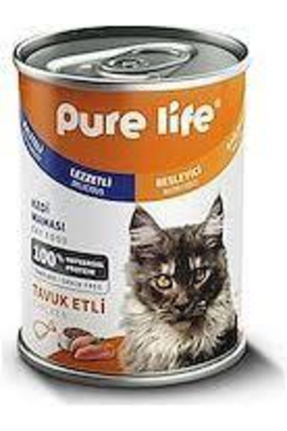 purelife pure life tavuklu konserve yetiskin kedi mamasi 24 x 400 g fiyati yorumlari trendyol