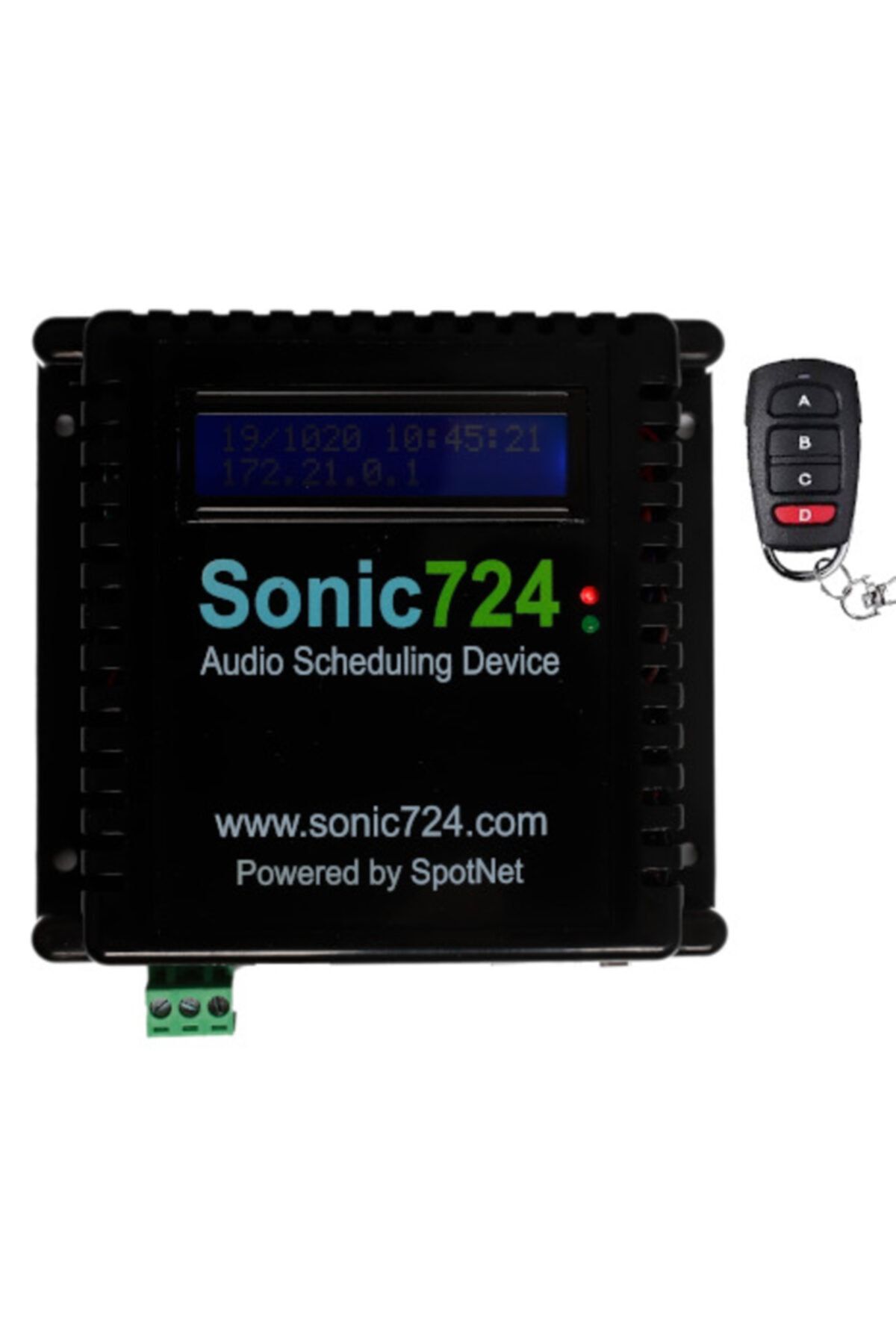 Sonic724 Okul Zil Saati / Fabrika Zil Saati, Zaman Ayarlı Audio Oynatıcı