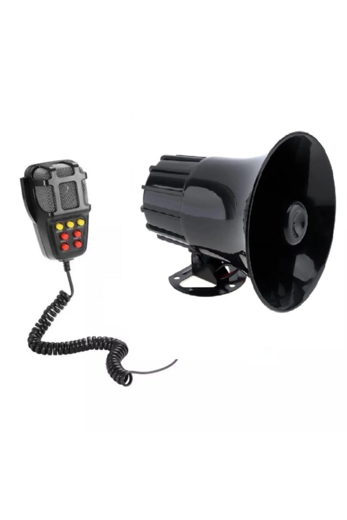 Mfk 7 Sesli 100 Decibel Mikrofonlu Siren