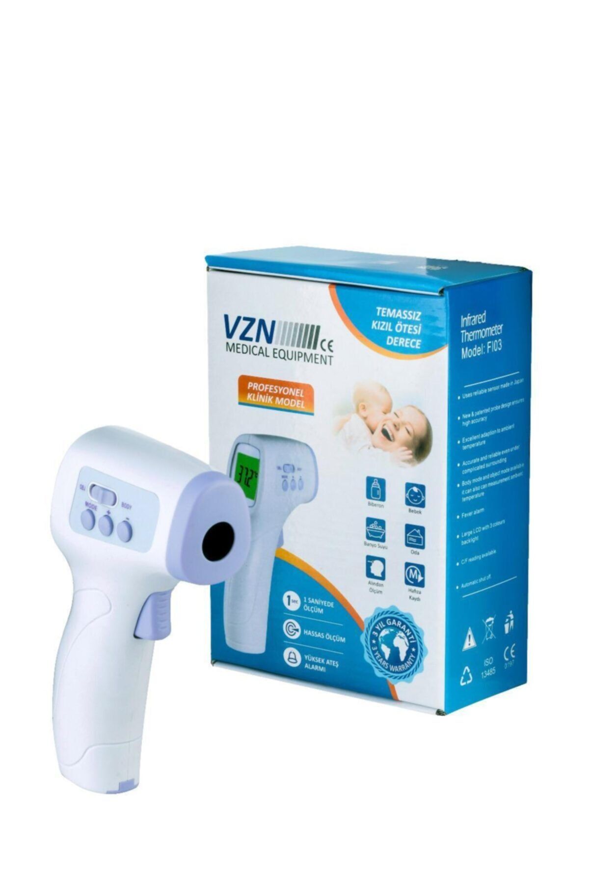 VZN Ateş Ölçer Profesyonel