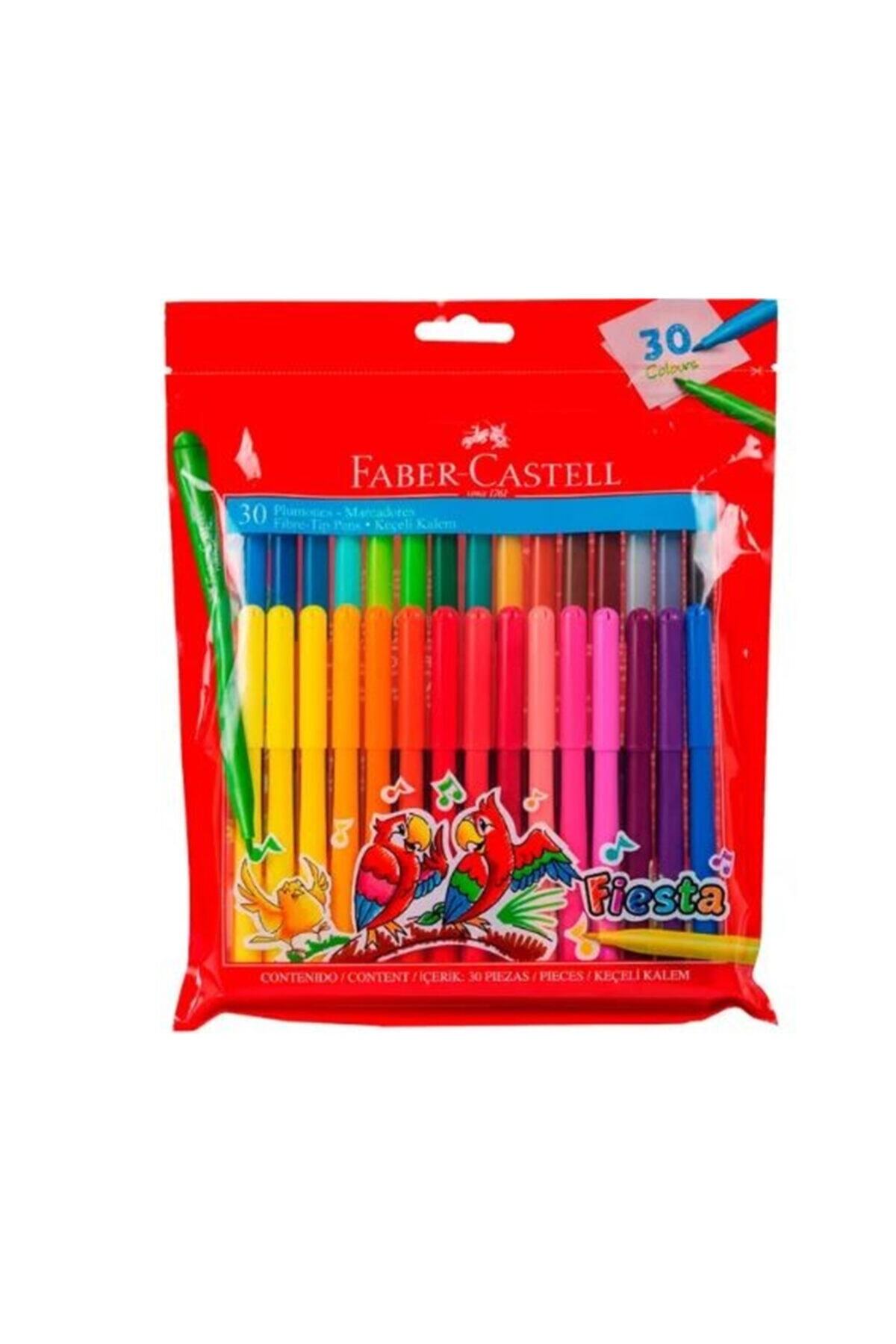Faber Castell Fiesta 30 Lu Keçeli Kalem Seti