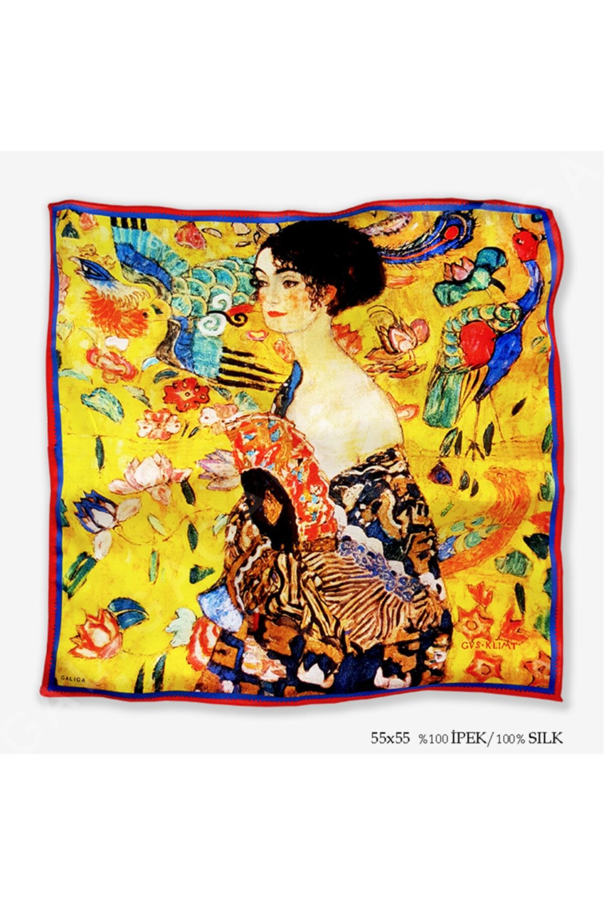 Galiga Lady With Fan 55' Ipek Fular