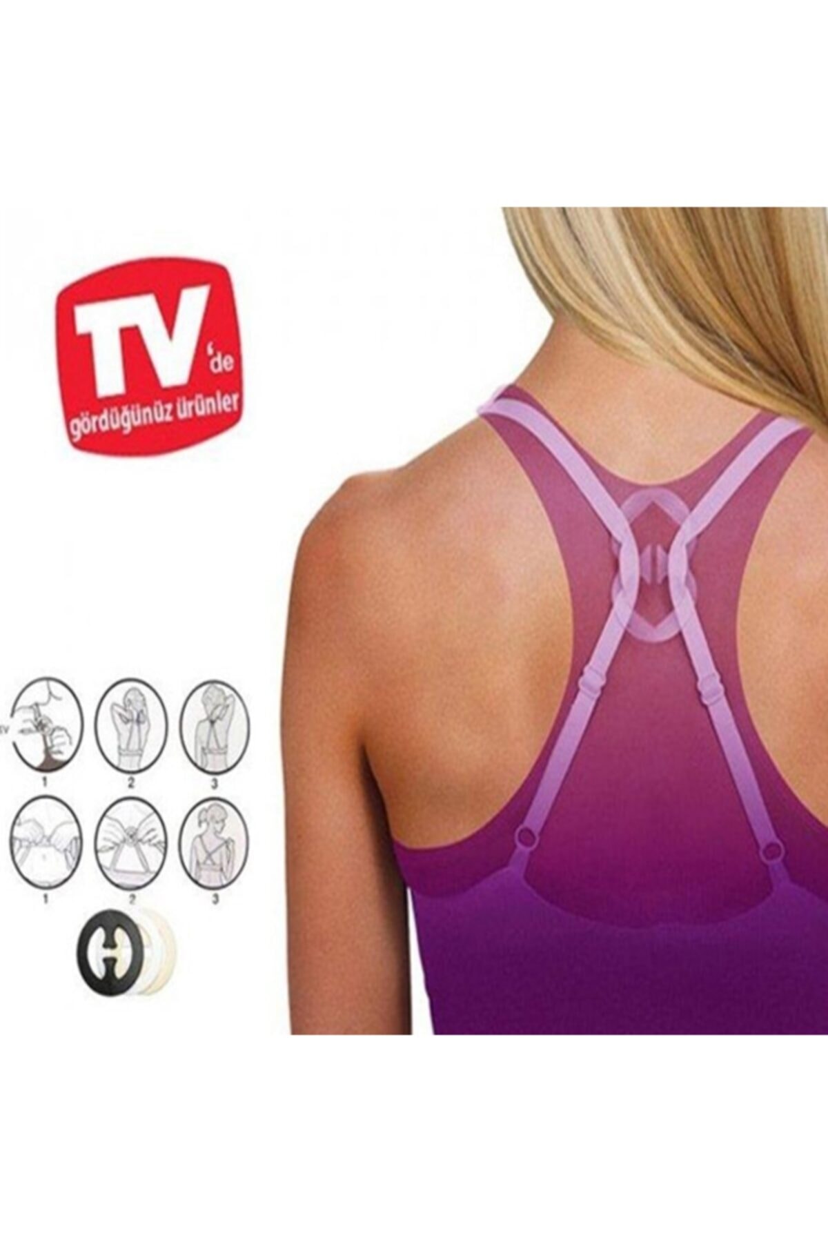Mrsstore Sütyen Askısı Klipsi 9 Adet