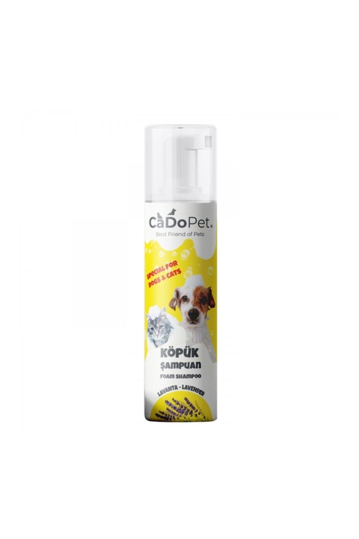 Cado Pet Lavanta Kokulu Kedi Köpek Köpük Şampuan 225 ml