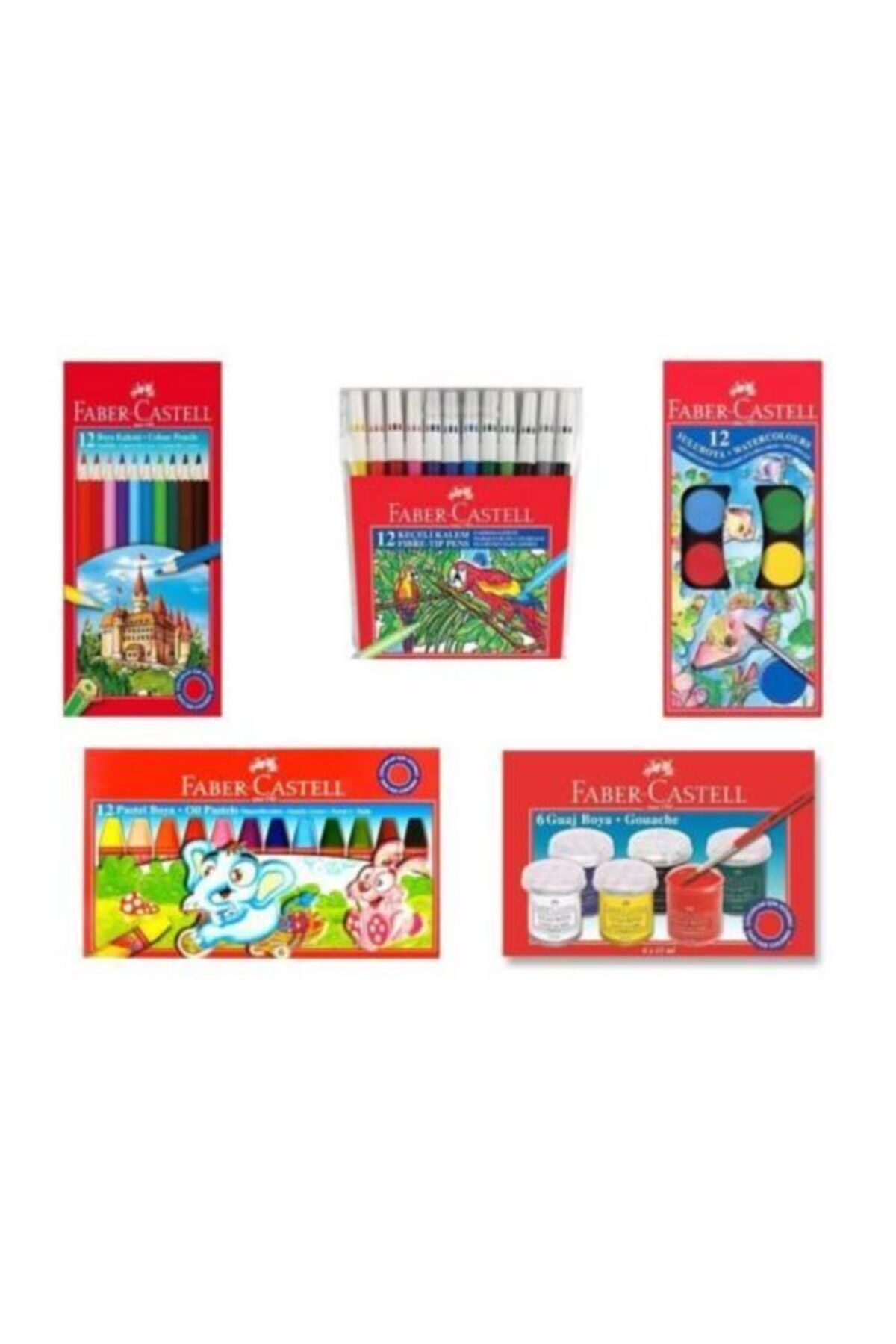 Faber Castell Okula Dönüş Boyama Seti