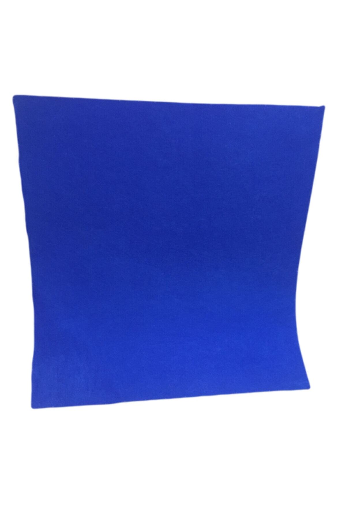 abcfloraconcept Koyu Mavi Renk Kalın Boyutlu Keçe 50*50 Cm