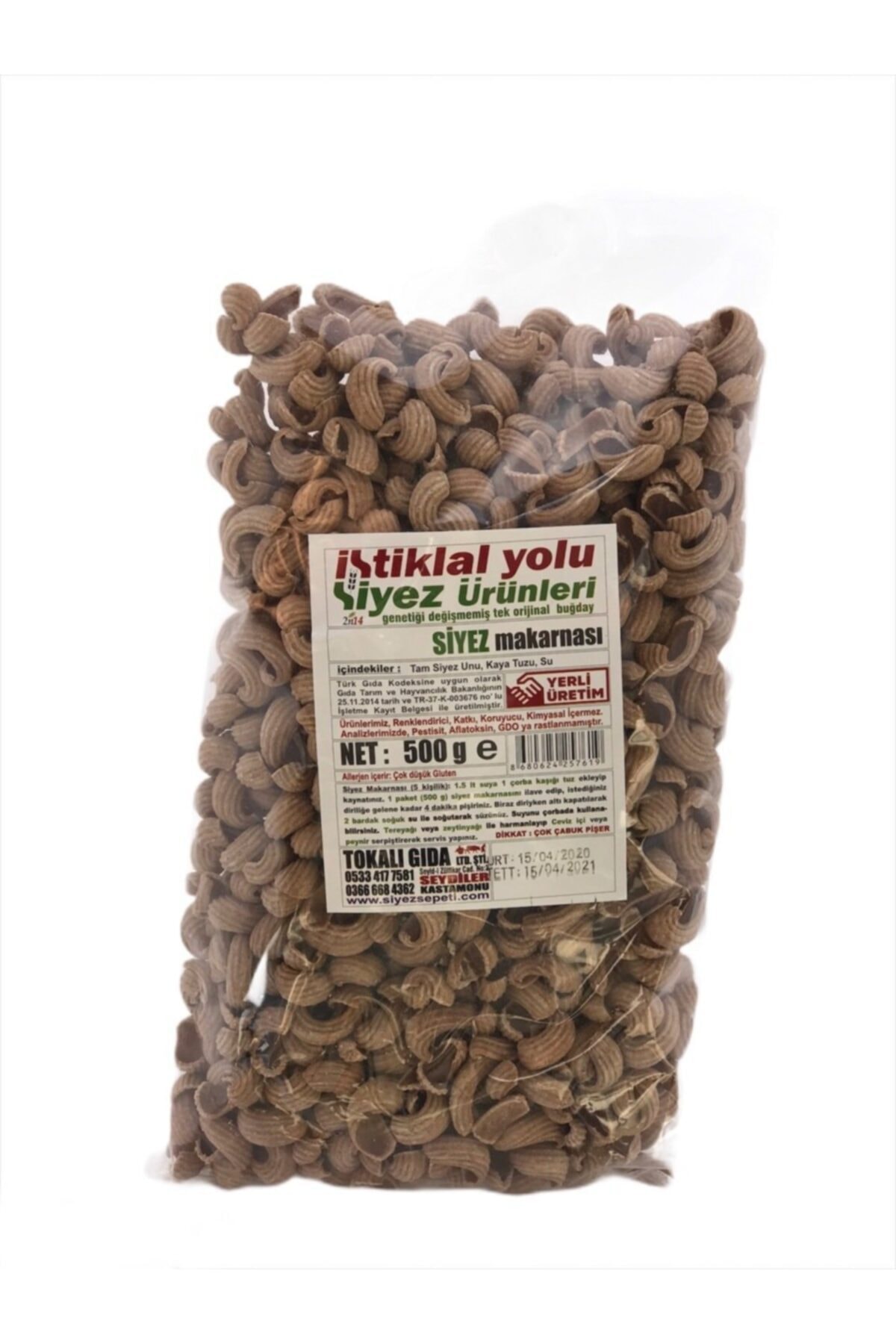 İSTİKLAL YOLU Siyez Makarnası 500 gr