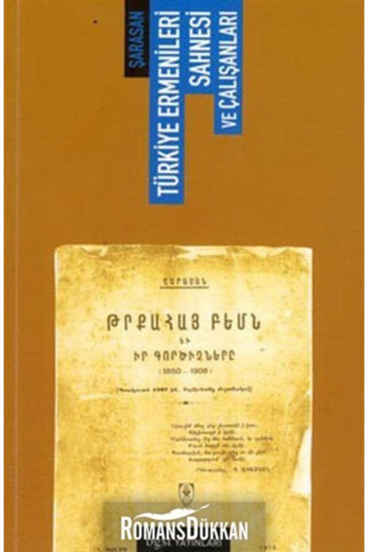 Bgst Yayınları Türkiye Ermenileri Sahnesi ve Çalışanları