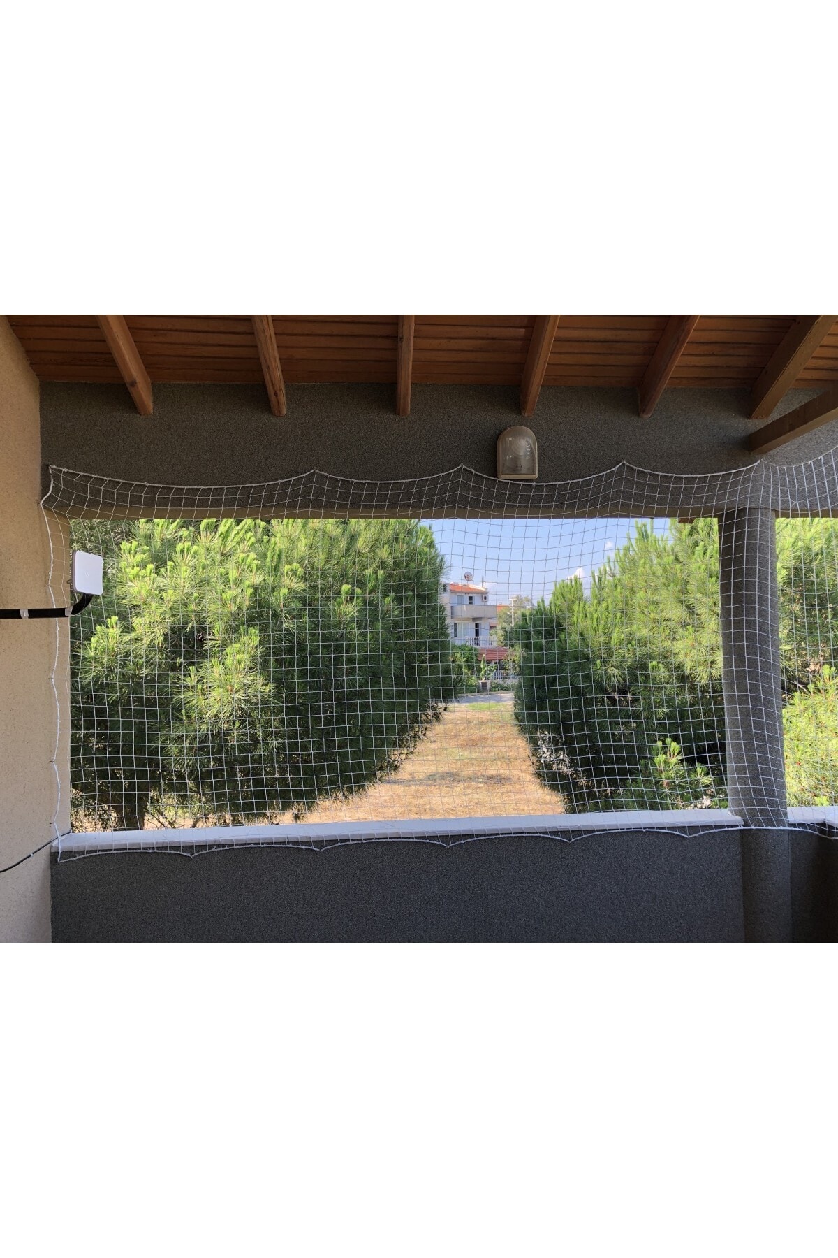 Nodes 175*18mt - Kedi Filesi - Balkon Filesi - Çocuk Filesi - Beyaz