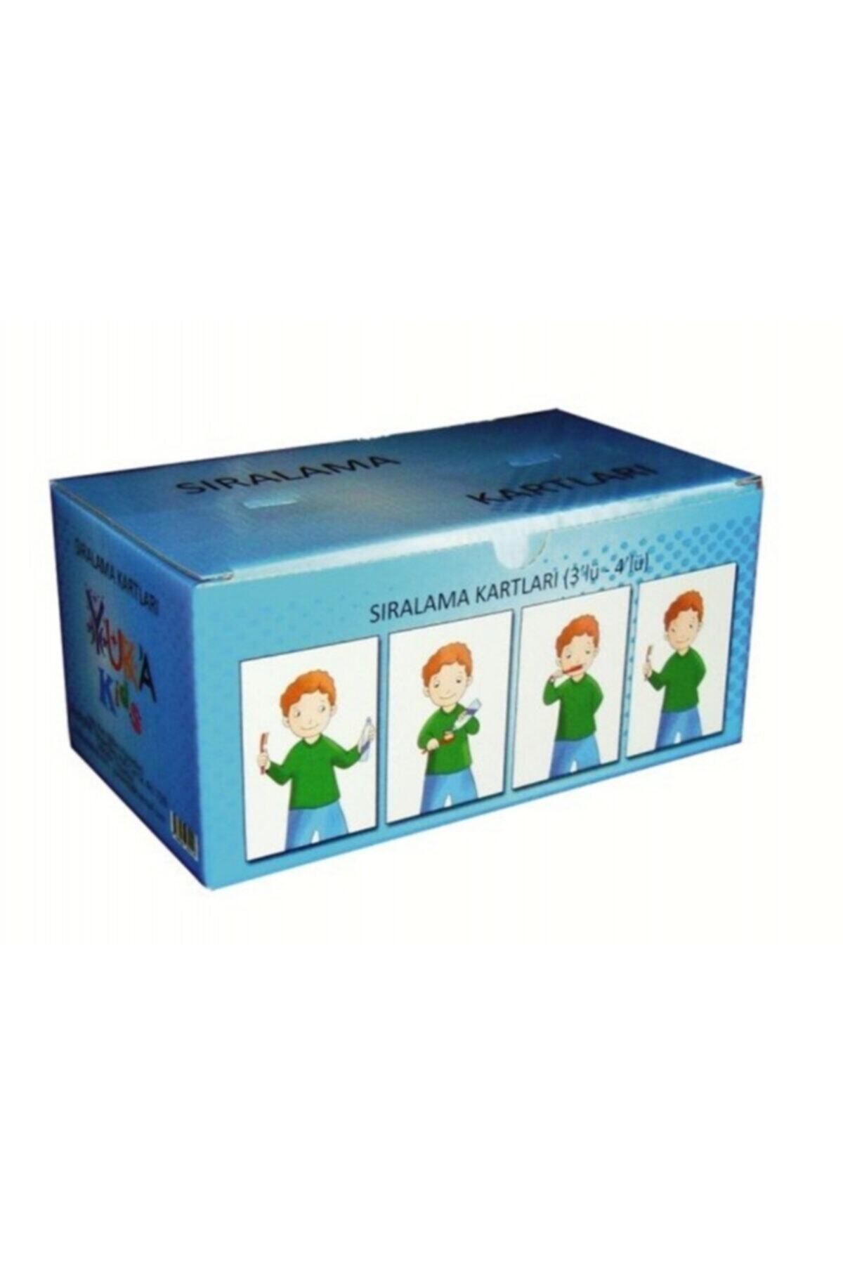 Yuka Kids Sıralama Kartları 96 Kart 3 Lü 4 Lü