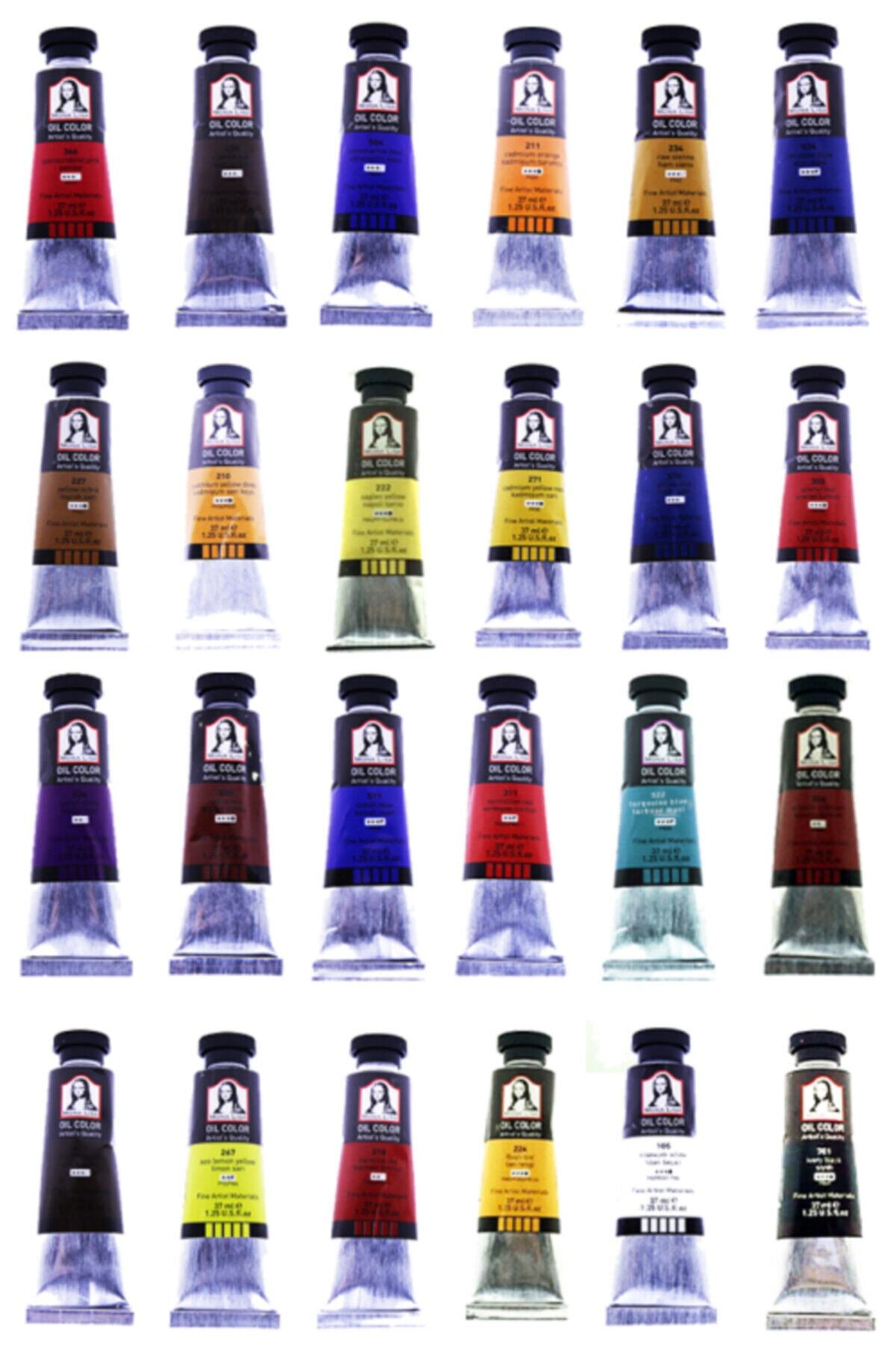 Monalisa 37ml Yağlı Boya 24 Renkli Set