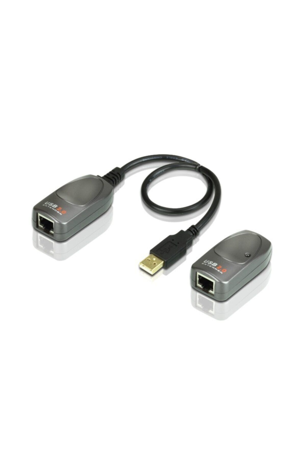 Aten Usb 2.0 Cat 5/5e/6 Mesafe Uzatma Cihazı, 60 Metre (Usb 2.0 Extender, 60 M)