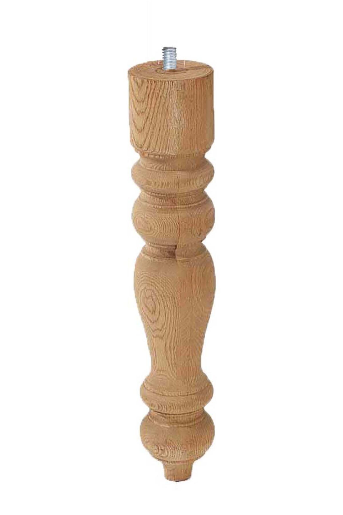 Turkuaz Ahşap Ahşap Mobilya Ayak 50 X 6 Cm - Ham - Renksiz