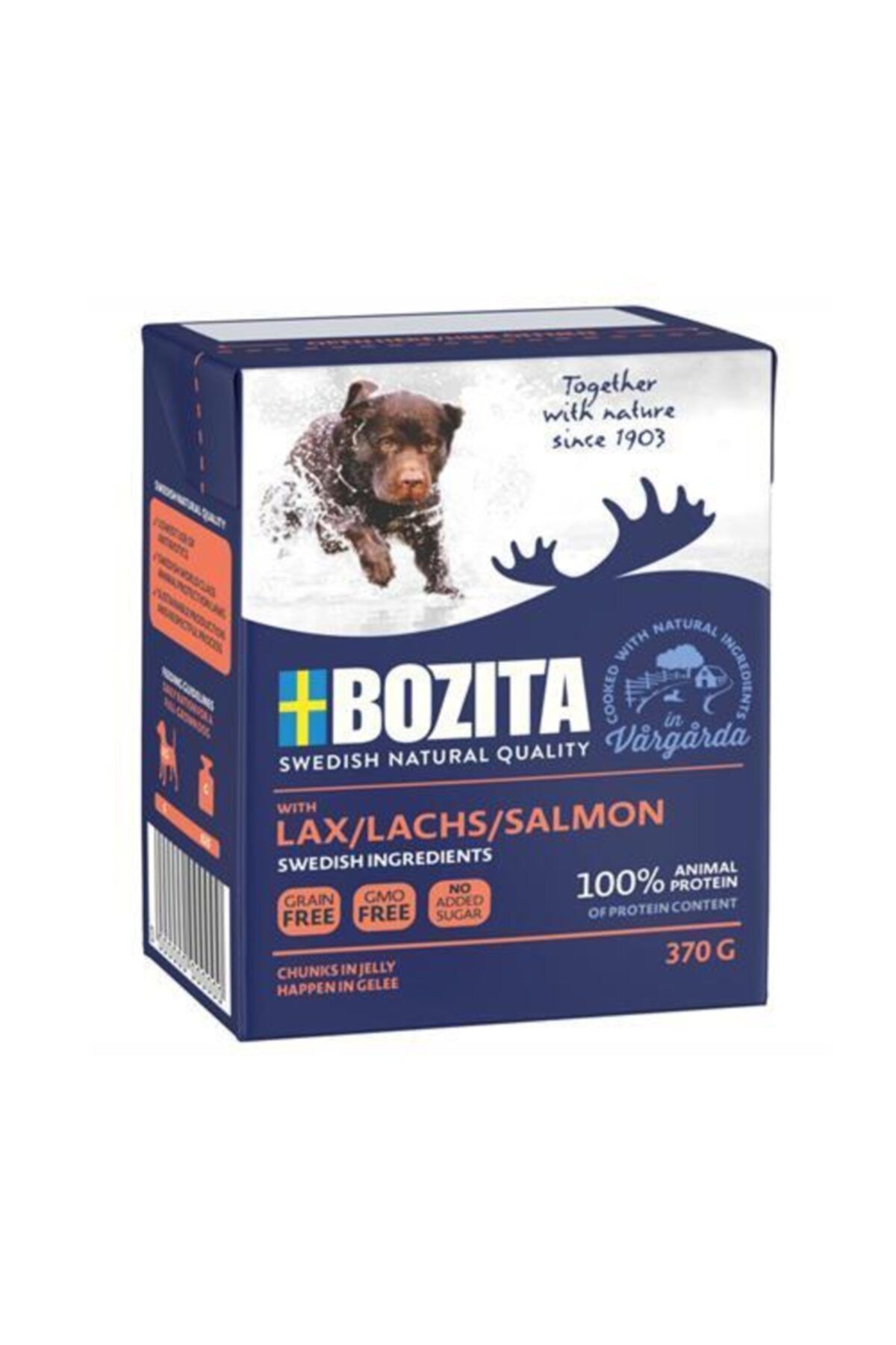 Bozita Tahılsız Somon Etli Köpek Konserve Maması 370 Gr