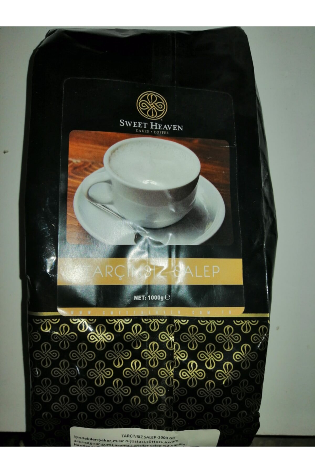 Sweet Heaven Tarçınsız Salep Poşet 1000 Gr