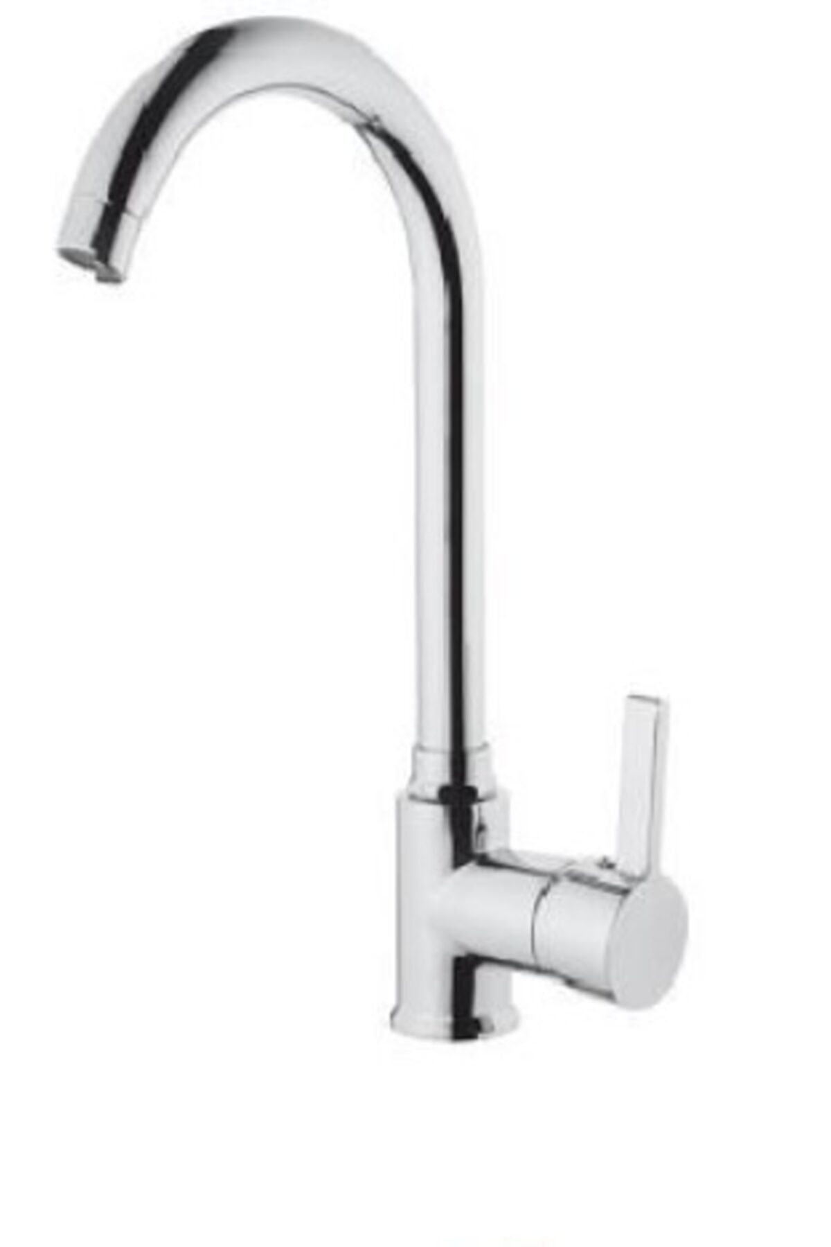 FLEKO BATARYA Lüx Krom Paslanmaz Kuğu Tip Mutfak Eviyesi