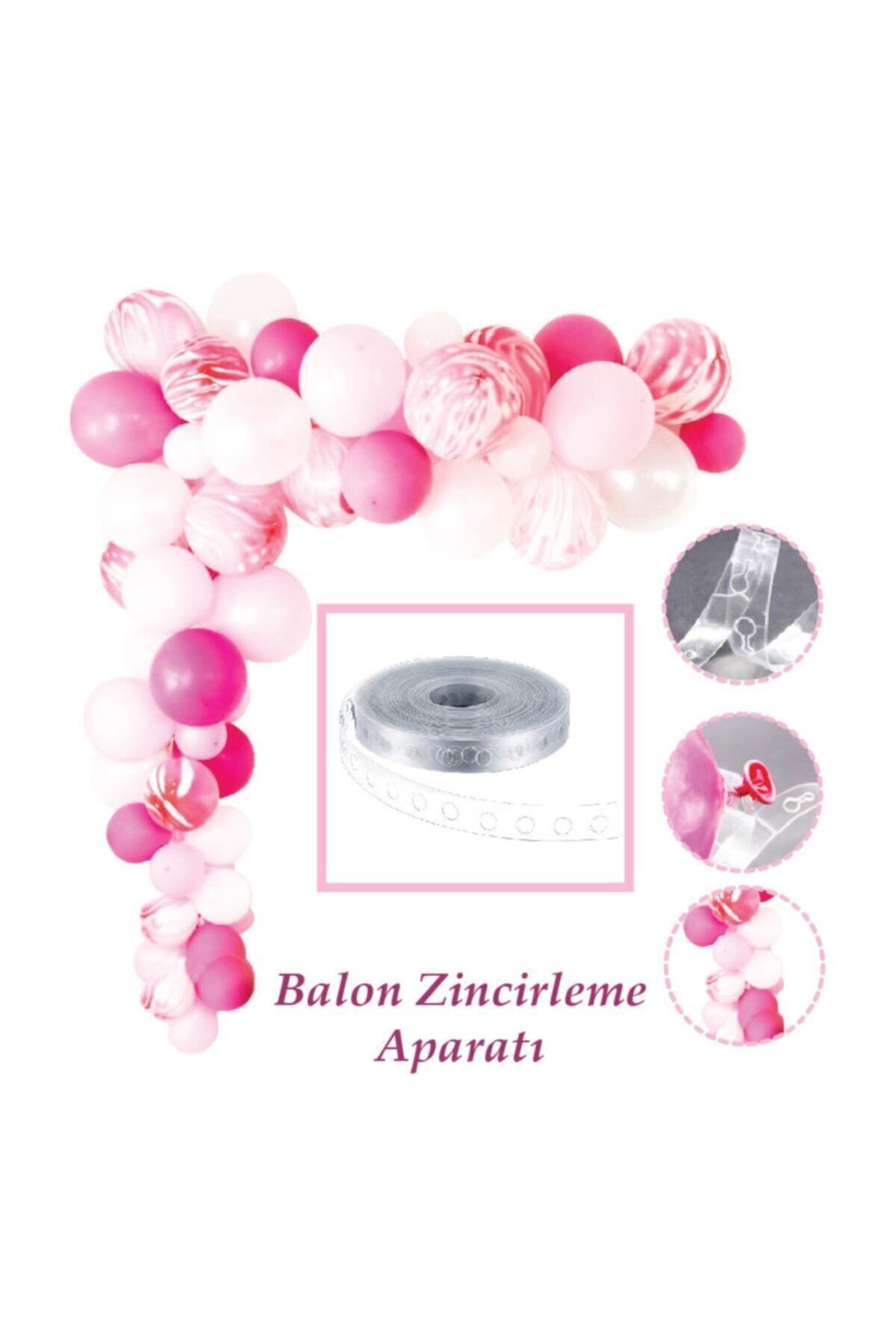 Cansüs 5mt Balon Zinciri Aparatı Şeffaf
