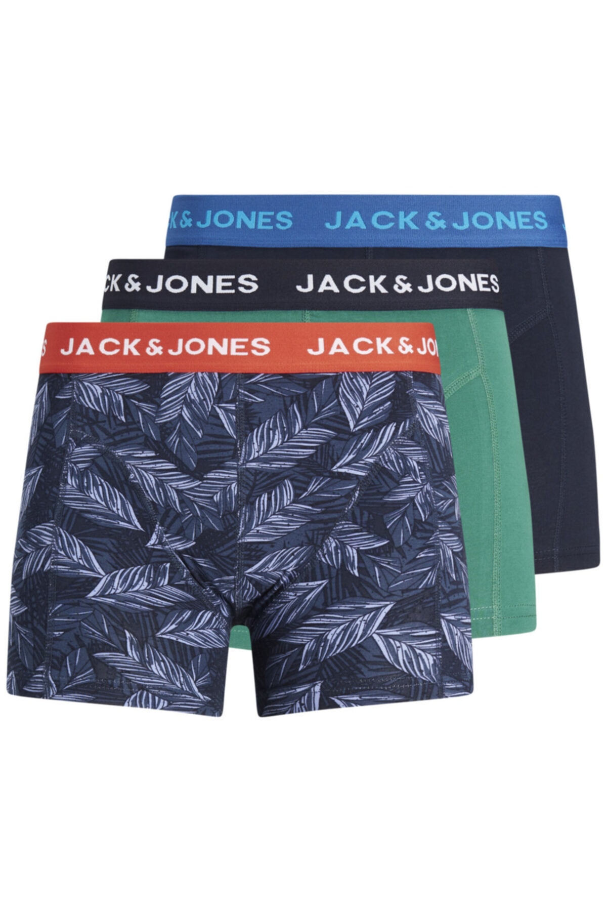 Jack & Jones 3'lü Boxer 12192802 Jacblue