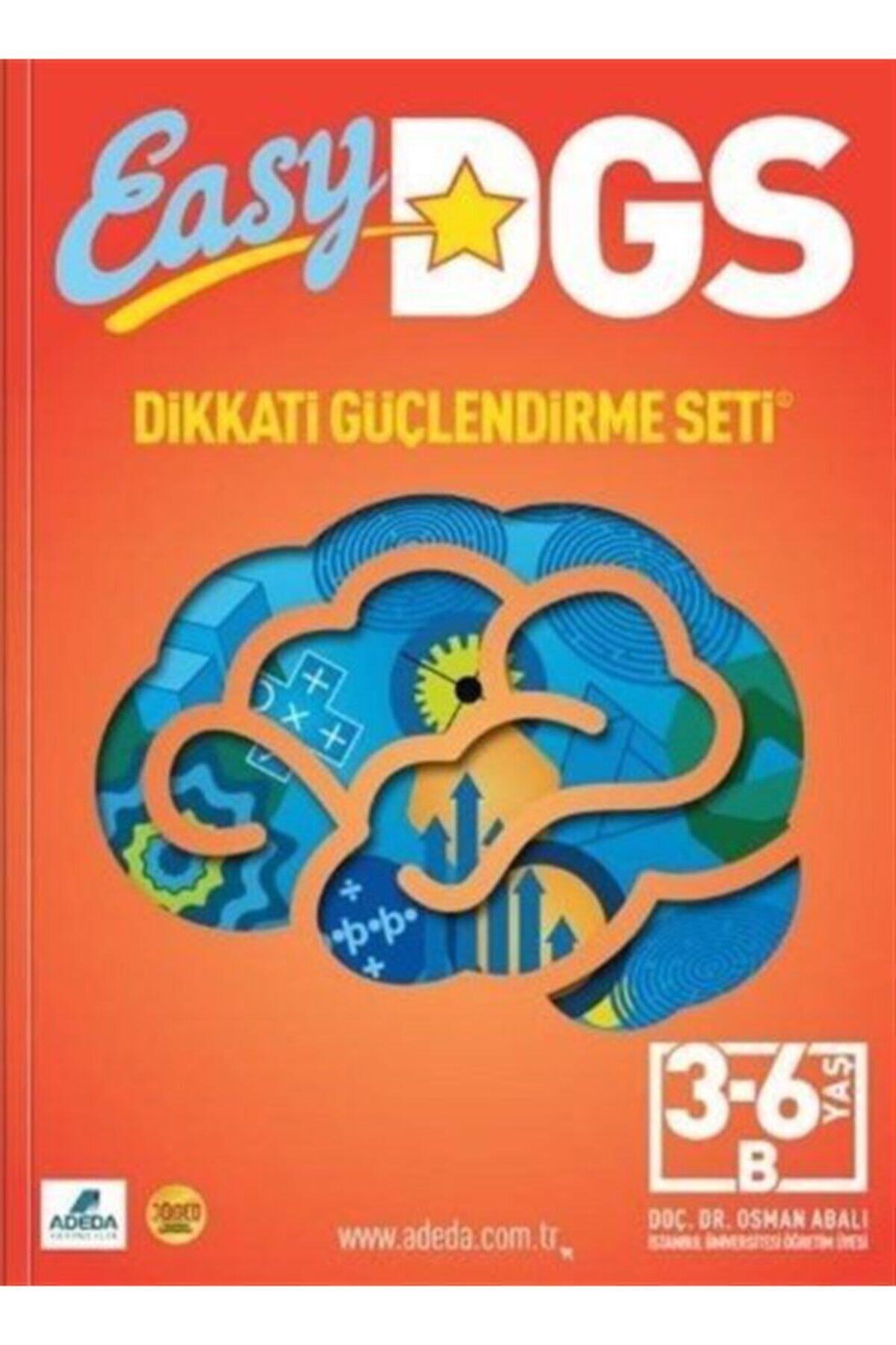 Adeda Yayınları Easy Dikkati Güçlendirme Seti 3-6 Yaş B