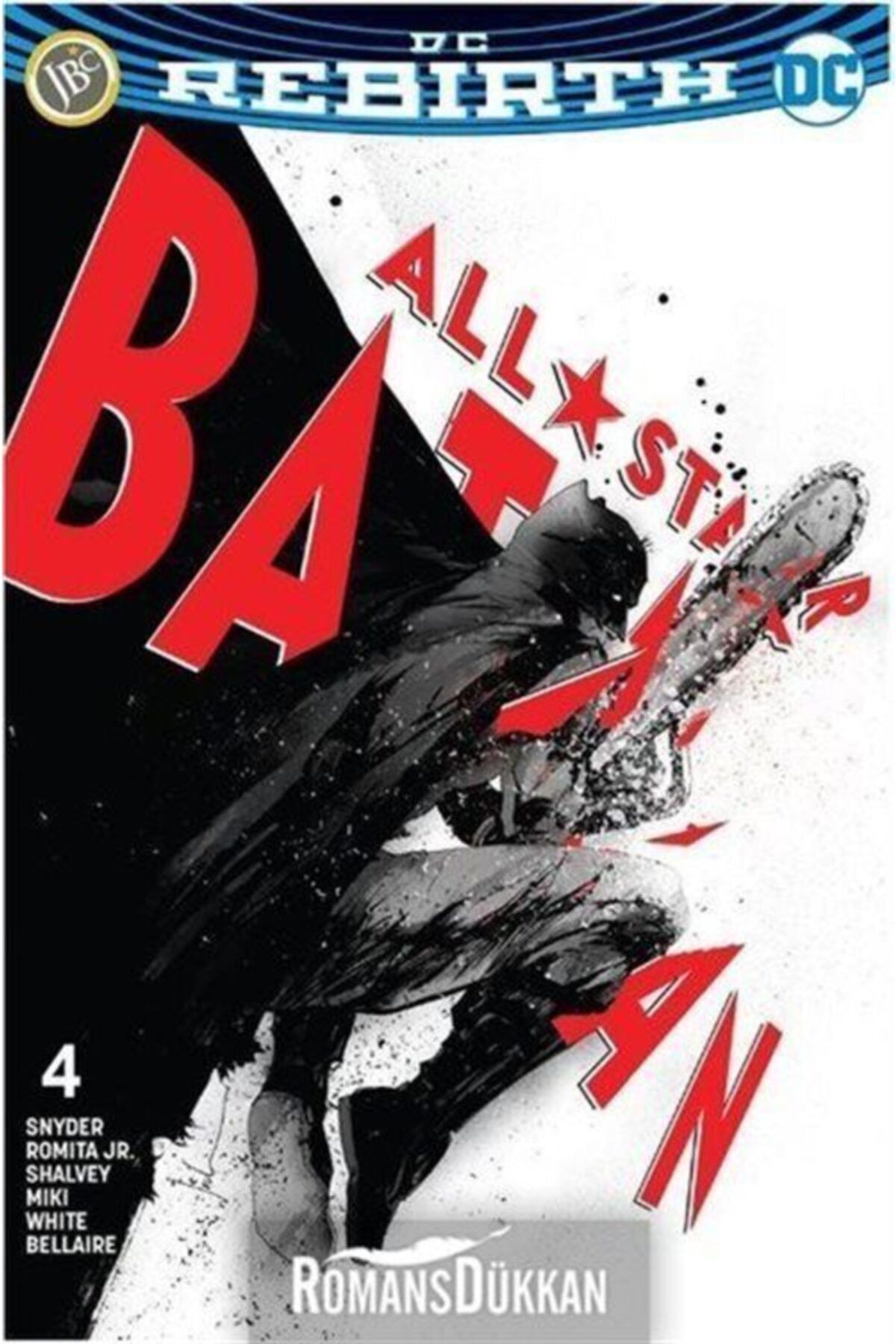 Jbc Yayıncılık Dc Rebirth-all Star Batman Sayı 4