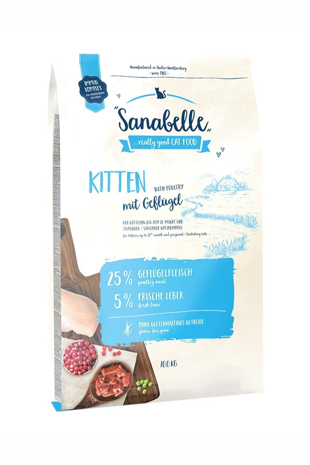 Sanabelle Kitten Yavru Kedi Maması 10 Kg