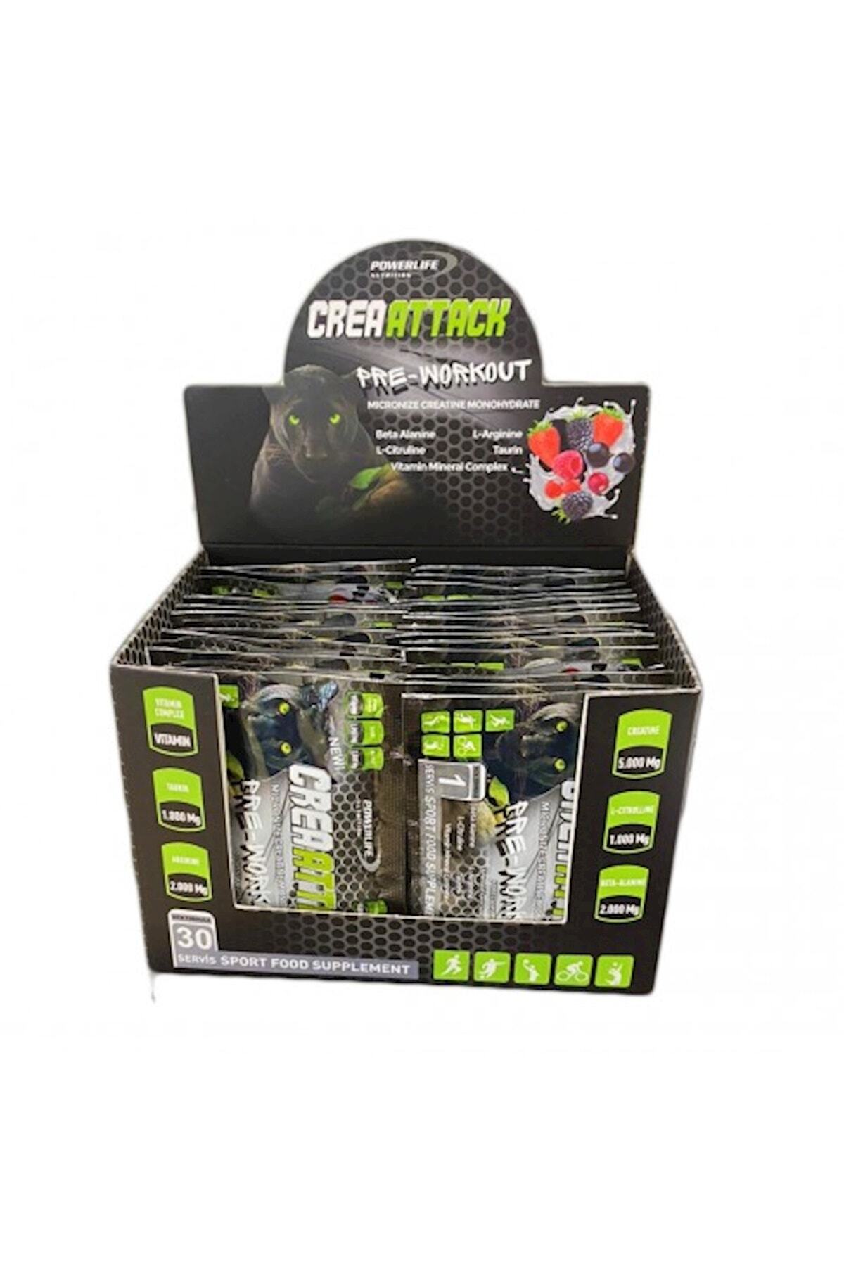 Powerlife Nutrition Powerlife Creaattack 30 Adet Orman Meyveli