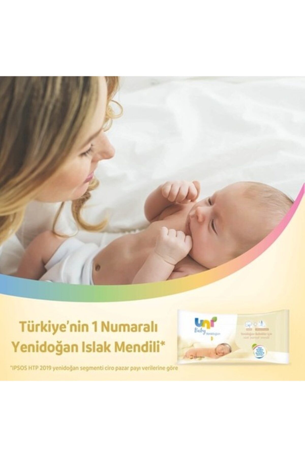 Yenidoğan Islak Pamuk Mendil 12'li Unibaby Fırsat Paketi / 480 Yaprak