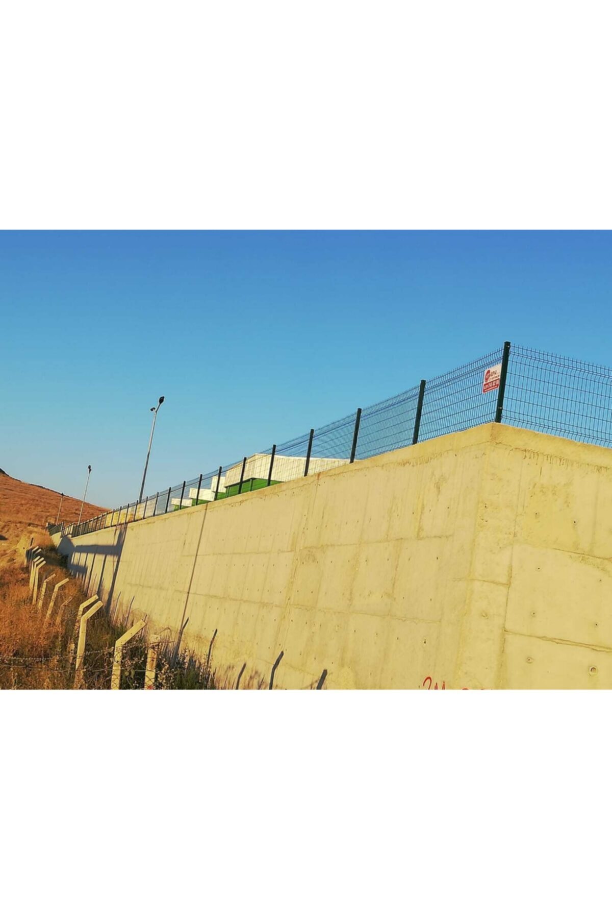 Ayada Çit Sistemleri 10 mt Ayada Panel Çit Takımı 75 cm