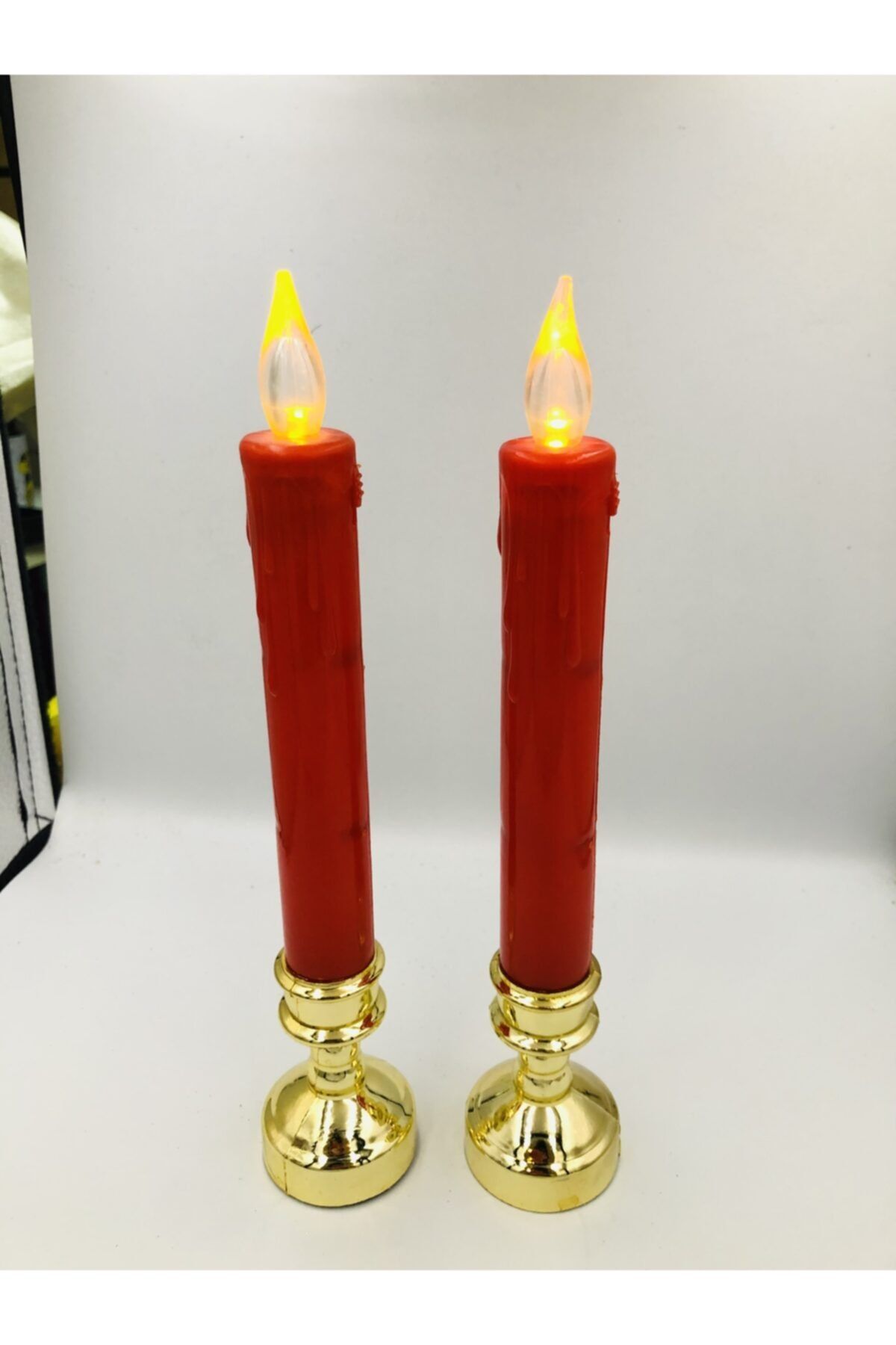 miniushopia 2 li led mum dumansiz samdan mumu led ampul dekoratif pilli mum fiyati yorumlari trendyol