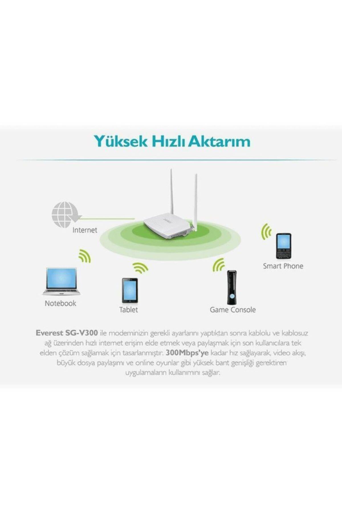 Everest Sg-v300 Router 64mb Sdram 11n Vdsl2/adsl2+ Modem