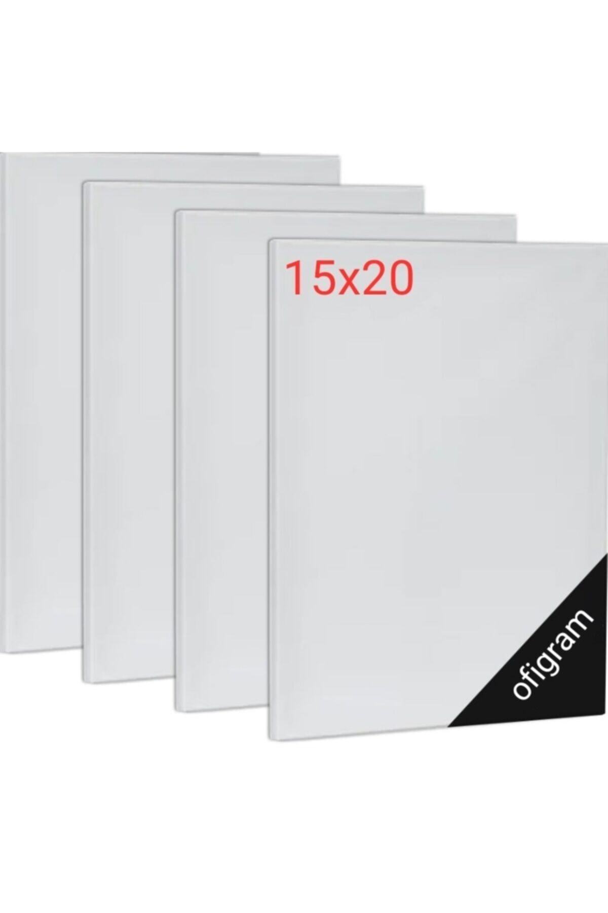 Ofigram 15x20 Sedef Tuval 4lü Set