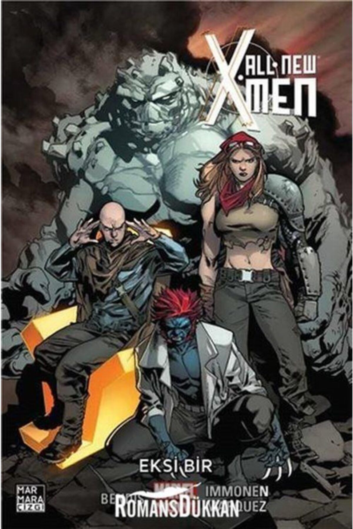 Marmara Çizgi All New X Men 5 Eksi Bir