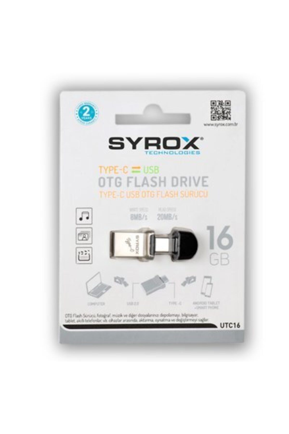 syrox 16 gb micro usb otg flash bellek fiyati yorumlari trendyol