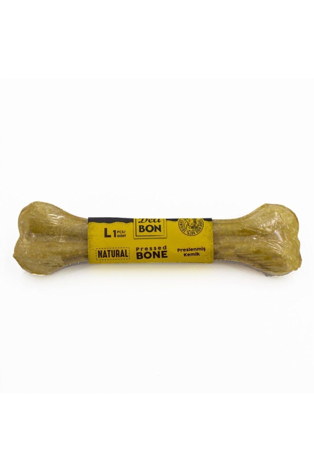 Çeşitli Delibon 22cm Gerçek Deriden Pres Kemik 1x22cm - Natural