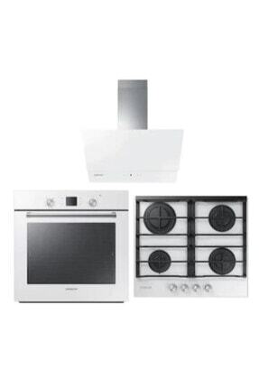 NV60M7140BW - NA64M7100AW - NK24M7060VW Beyaz Ankastre Set Image 0