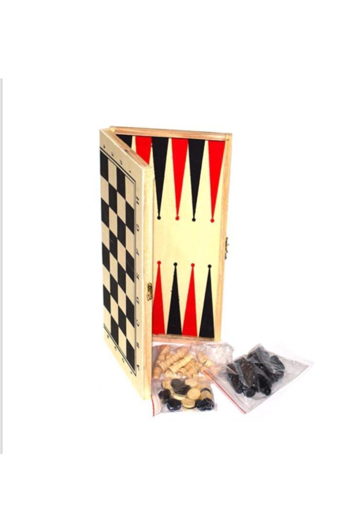Patavat Mini Tavla Satranç Takımı