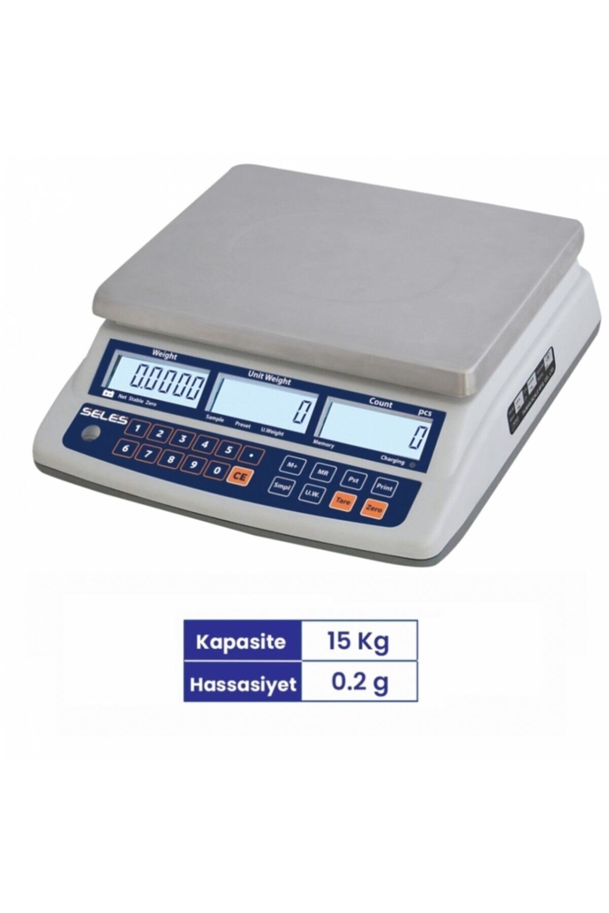SELES Ahc+ 15 Kg. Sayıcı Terazi